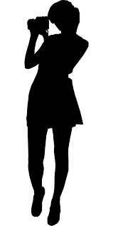 Camera Girl Silhouette Girl Silhouette Silhouette Images