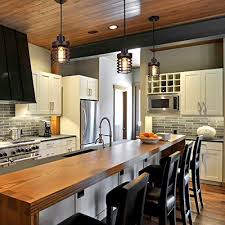 Lnc A02534 Pendant Lighting For Kitchen Island Farmhouse Barn Warehouse Mini Cage Ceiling Lamp With Brown Rust A02534 Farmhouse Goals