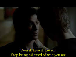 Love's always going to require a huge leap of faith. Love Damon Salvatore Quotes Quotesgram