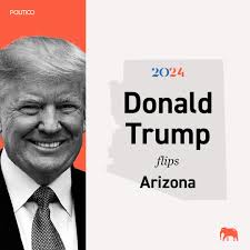 Donald Trump won the battleground state of Arizona, completing a sweep of  all seven swing states in this year's presidential election. Arizona, which  holds 11 Electoral College votes, had been trending blue