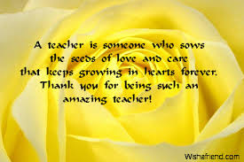 Thank you messages for teacher. Thank You Teacher Quotes Quotesgram