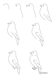 Na tekenen makkelijk meiden : Makkelijke Manier Om Vogel Te Leren Tekenen Op De Website Meer Voorbeelden Foto Geplaatst Door Lucie Soer Op Welke Nl