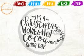 Download It S Christmas Movie And Hot Cocoa Kunda Graphic By Uramina Creative Fabrica PSD Mockup Templates