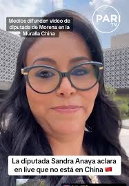 Sandra Anaya aclara su ubicación en video viral