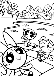 Bliss powerpuff girls coloring pages. Powerpuff Girls Coloring Pages Wonder Day Com