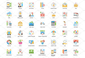 84 Flat Banking And Finance Icons Finance Icons Custom Icons Banking