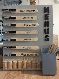 Menus De La Semaine Tableau Menu Tableau Affichage Trucs Et Astuces Maison