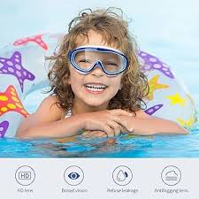 Buy Sisliya Swim Goggles,No Leaking Anti-Fog UV Protection Soft Silicone  Frame Eye Friendly Swimming Goggles Lens, Comfortable Gasket Swimming  Glasses for Kids Youth Child (BLUE) Online at Low Prices in India -