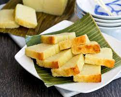 The aftertaste of coconut sport (macapuno) cream toppings and the creamy texture of cassava, something that every one can. Kuih Bingka Ubi Kayu Baked Tapioca Cake Roti N Rice