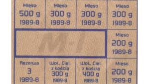 28 lutego 1981 roku wprowadzono kartki na mięso i wędliny » Historykon.pl