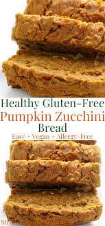 Gluten Free Pumpkin Zucchini Bread Vegan Allergy Free Recipe Pumpkin Zucchini Bread Gluten Free Pumpkin Bread Recipe Gluten Free Pumpkin