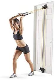 Amazon Com Gold S Gym Home Gym Total Body Resistance Training Exercise Program Door Attached Sports Resistance Training Workouts Golds Gym Body Training