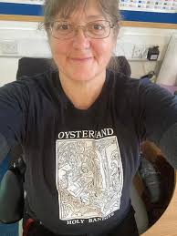 Today is #Tshirtday … we'd be happy to see photos of your Oysterband  shirts! Who's still wearing the oldest or the rarest shirt? Which were your  favourite designs?