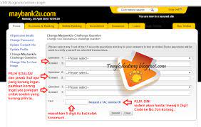 What should i do if i forgot my m2u username and password? Maybank2u Kena Blocked Apa Kena Buat