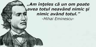 Cu eminescu apare in literatura europeana ultimul mare poet romantic, pastrand in existenta si opera sa conturul caracteristic al dramei artistilor romantici. Cele Mai Frumoase È™i Pline De InspiraÈ›ie Citate De La Mihai Eminescu Wawlist