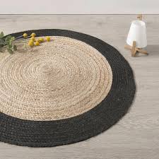 Maybe you would like to learn more about one of these? Tapis En Jute Beige Bordure Noire D120cm Naturi 3 Suisses