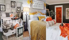The fall is such an inspiring time for getting warm and cozy, decorating just seems to come with it. Best 38 Fall Bedroom Decor Ideas You Want To Try In 2020