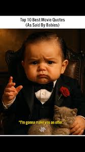 These lines somehow hit just as hard even when they come from babies