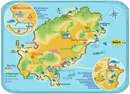 Ibiza Map From Onthebeach Co Uk Visual Ly Ibiza Map Ibiza Map