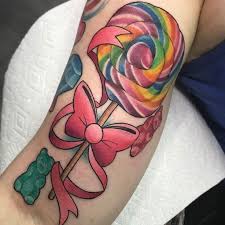 We offer flower delivery in calvert county, md to the following zip codes in an award winning gift box and through our affiliated local florists in and around prince frederick, maryland Lollipop Tattoo By Duffyfortner At Redoctopustattoos In Prince Frederick Md Duffyfortner Redoctopustattoos Prin Bright Tattoos Candy Tattoo Dream Tattoos