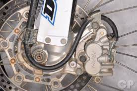 Yz125 Front Disc Brake Caliper Rebuild Motorcycle Repair Repair Manuals Repair