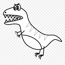 Simple Line Drawings Of Animals T Rex Clip Art Png Download 96840 Pinclipart This app will teach the kids how to draw things followed by a step by step teaching guide. t rex clip art png download