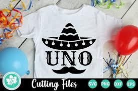 Download First Birthday Uno A Birthday Svg Cut File 565497 Cut Files Design Bundles