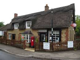 Village Post Office And Store Post Office Country Cottage Red Phone Booth