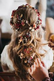 From braided styles, to updos, to long flowing hair with minimal styling, we've collected 30 wedding hairstyles for long hair that will make your bridal vision a reality. Wedding Hairstyles With Flowers Archives Oh Best Day Ever
