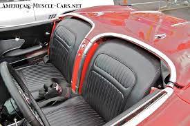The 1954 corvette in sportsman red with red interior. 1958 Chevrolet Corvette