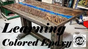 Dc Custom Table Learning Colored Epoxy Resin Table Colored Epoxy Resin Table Top