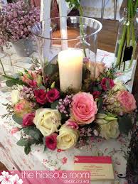 Rose Hurricane Vase Design Wedding Centerpieces Flower Centerpieces Floral Centerpieces