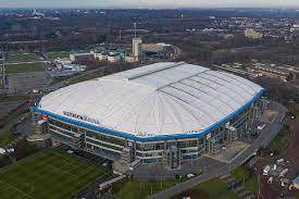 The amsterdam arena is located about 8 kilometers (5 miles) south of centraal station. Veltins Arena Wikipedia