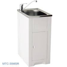 Unikatowe, personalizowane i ręcznie robione przedmioty z szafki łazienkowe naszych sklepów. Milena Skinny Mini Laundry Tub And Cabinet 35litre Bathrooms Are Us