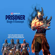 Here's how to unlock stage 2, stage 3 and stage 4. Concept Prisoner Stage 5 Fortnitebr