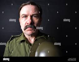 Black army officer hi-res stock photography and images