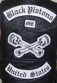African American Black 1 Percenter Motorcycle Clubs Black Pistons Mc South Staffs Colete