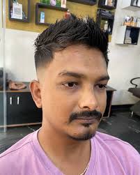 new hair cut # great skills # nk # navsari # fresh morning # barbers