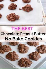 The Best Chocolate Peanut Butter No Bake Cookies Video Recipe Video Baking Recipes Cookies Best No Bake Cookies Chocolate Oatmeal Cookies