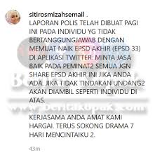 7 hari mencintaiku is the first siti rosmizah book that i read. Laporan Polis Telah Dibuat Pagi Ini Siti Rosmizah Berita Kopak Media