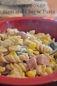 Crock pot cheesy rotini ingredients. Slowcooker Ham And Cheese Pasta The Best Ever Comfort Food The Domestic Geek Blog Recipe Ham And Cheese Pasta Leftover Ham Recipes Comfort Food