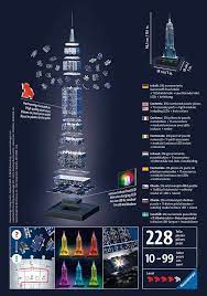 It's 3d, and highly durable. Empire State B Night Edition 216pc Night Edition 3d Puzzle Produkte No Empire State B Night Edition 216pc