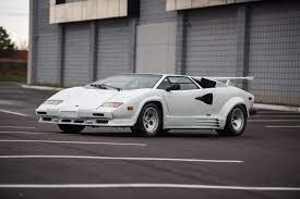 ⇘⇘⇘⇘⇘ ↬ read description ↫ ⇙⇙⇙⇙⇙ my facebook page: 1988 5 Lamborghini Countach 5000 Qv In Bianco White Is As New Just 8k Miles Car Revs Daily Com