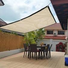 Tempsa Toile Solaire Voile D Ombrage Rectangulaire Resistant Au Soleil Etanche Auvent Exterieur Jardin 3x1 8m En 2020 Voile D Ombre Auvent Exterieur Patios Exterieurs