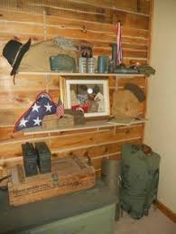 Great Great Uncle 39 S Wwii Memorabilia In My Son 39 S Military Bedroom Military Bedroom Military Home Decor Army Decor