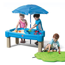 Cascading Cove Sand Water Table Kids Sand Water Play Kids Water Table Sand And Water Table Water Table With Umbrella