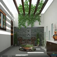 Patio And Courtyard Design By Monnaie As Interior Designers In Cochin We Have Done A Huge Number Of Patio Designs Courtyard Design Kerala Houses Patio Design