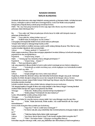 Dalam soal itu, para siswa diminta untuk menganalisis cerita fiktif, berupa malin kundang grew up as a skillful young boy. Teks Drama Malin Kundang Dalam Bahasa Jawa Berbagai Teks Penting