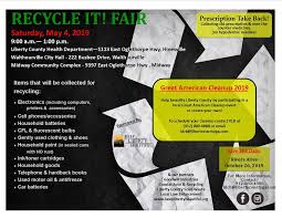 Hinesville , ga 31313 us. It Is Time Again For Recycle It Fair Coastal Courier