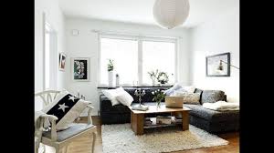 A living room doesn't necessarily need a sofa. Small Living Room With L Shaped Couch Ideas Youtube